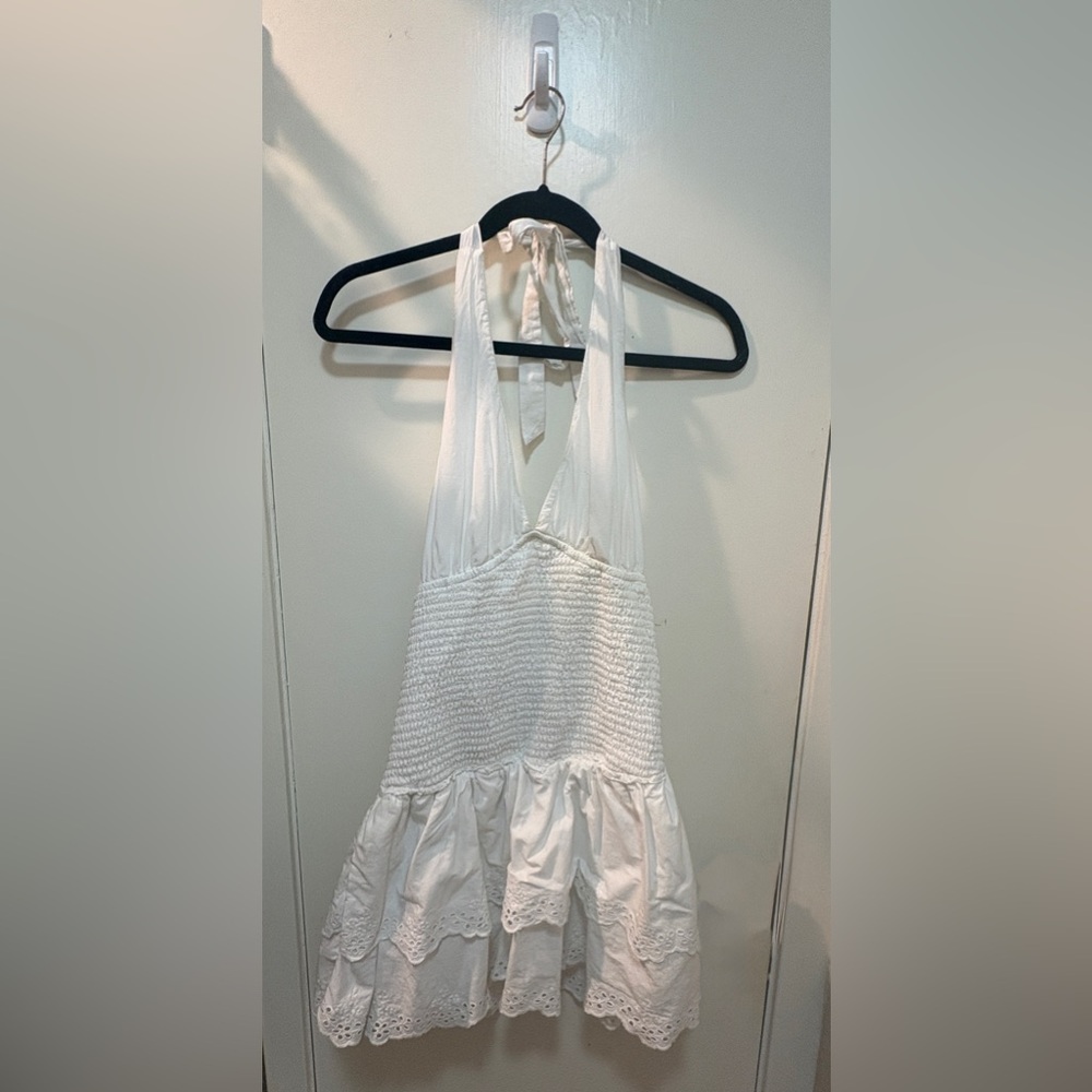 Hollister tiered halter dress